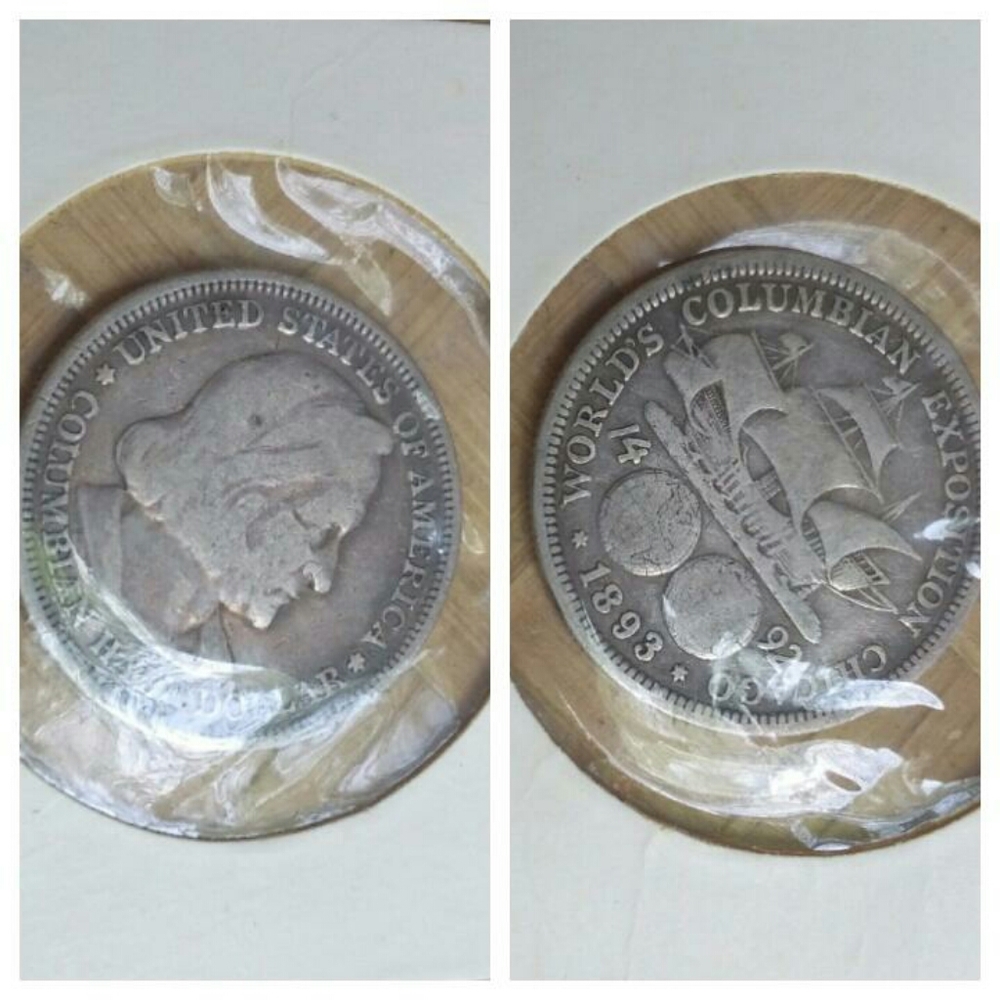 1893 Colombian Coin